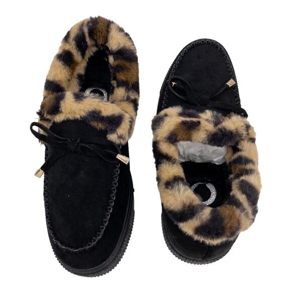 Journee Collection Women's Midnight Slipper Moccasins 6.5 - Picture 6 of 10